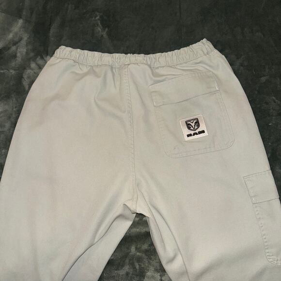 Vintage Gray Dodge Ram Cargo Utility Pants Men's Size 37/38 x 32 Streetwear - Picture 4 of 9